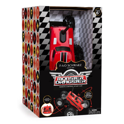 FAO Schwarz - Monster Dragster Remote Control Stunt Car - Vehicles