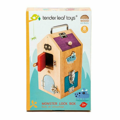 Tender Leaf Toys - Monster Lock Box - Preschool