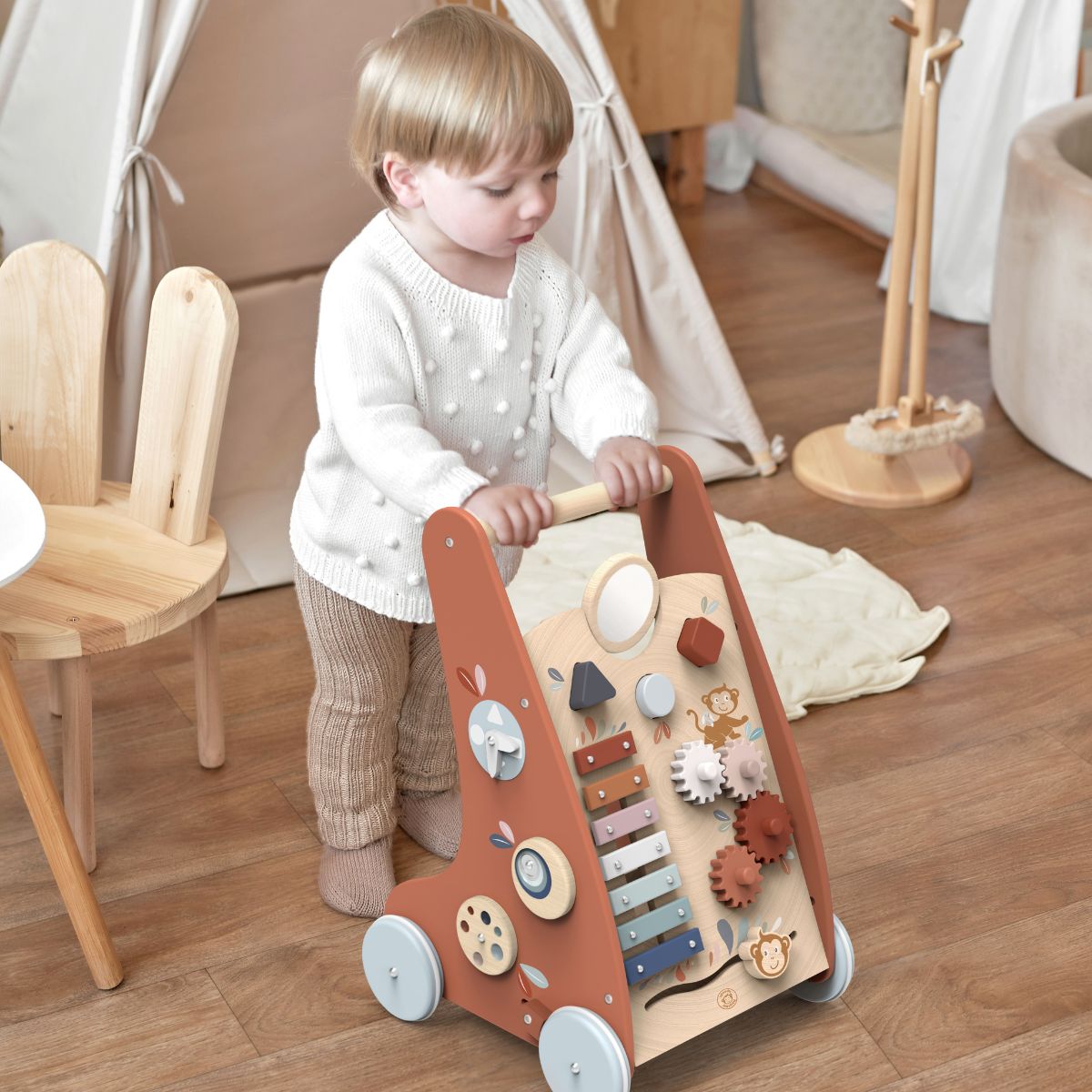 Speedy Monkey - Multi-Activity Baby Walker - Infants