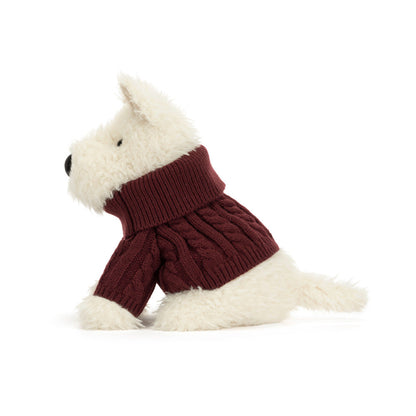 Jellycat, Inc. - Munro Scottie Dog Plush 'Winter Jumper' - Plush