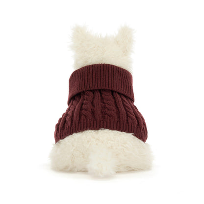 Jellycat, Inc. - Munro Scottie Dog Plush 'Winter Jumper' - Plush
