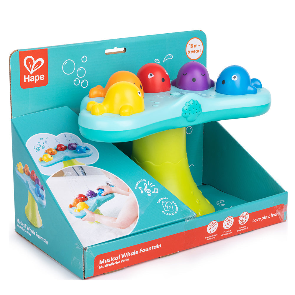 Hape - Musical Whale Fountain - Infants