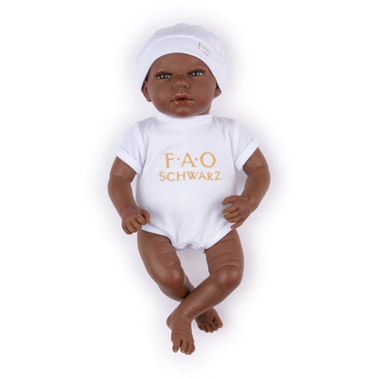 FAO Schwarz - My FAO Doll - Dark Skin with Dark Brown Eyes - My FAO Doll
