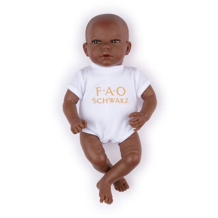 FAO Schwarz - My FAO Doll - Dark Skin with Dark Brown Eyes - My FAO Doll