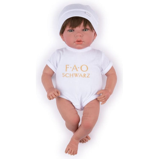 FAO Schwarz - My FAO Doll - Light Skin with Brown Hair & Green Eyes - My FAO Doll