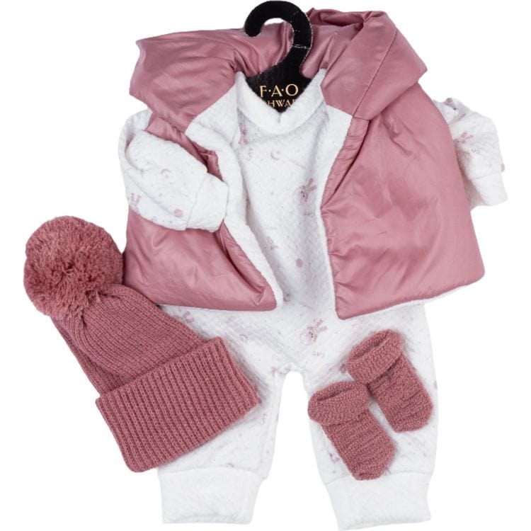 FAO Schwarz - My FAO Doll Outfit - Padded Vest & Onesie - My FAO Doll