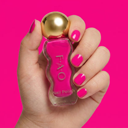 FAO Schwarz - Nail Polish for Kids – Power Pink - Fashion Activity and Roleplay