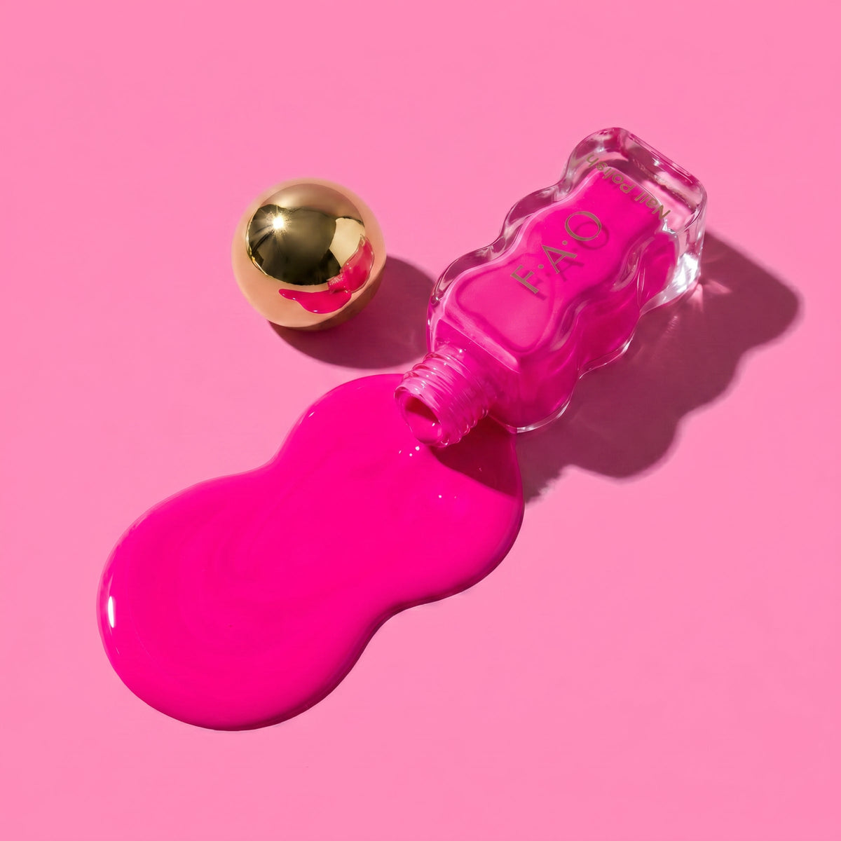 FAO Schwarz - Nail Polish for Kids – Power Pink - Fashion Activity and Roleplay