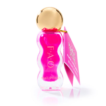 FAO Schwarz - Nail Polish for Kids – Power Pink - Fashion Activity and Roleplay