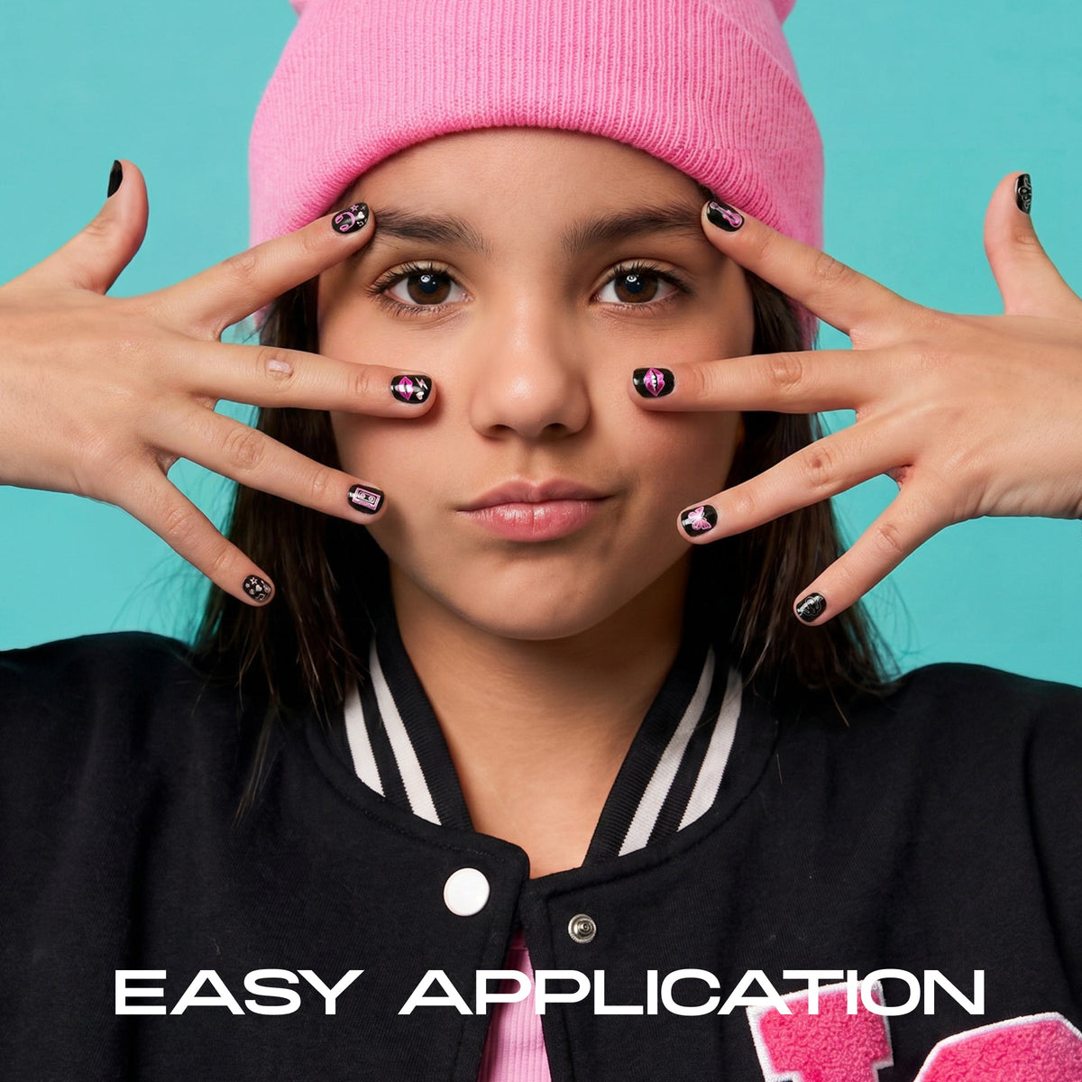FAO Schwarz - Nail Stickers Set - Bling - Fashion Activity and Roleplay
