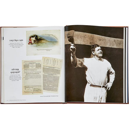 Graphic Image - National Baseball Hall of Fame Book Leather Edition - Books
