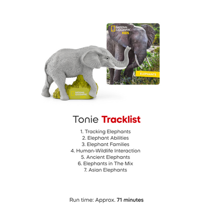 Tonies - National Geographic Kids: Elephants Tonie - Electronics