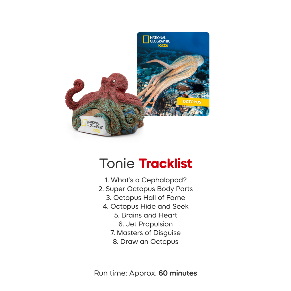 Tonies - National Geographic Kids: Octopus Tonie - Electronics