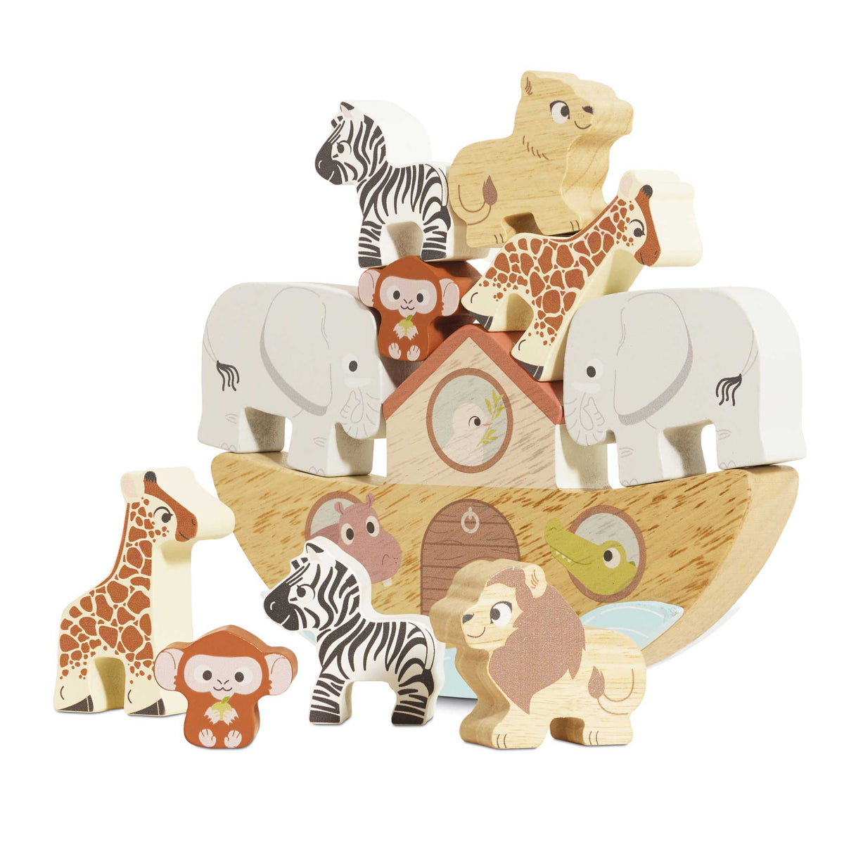 Le Toy Van - Noah's Balancing Ark Animal Stacker - Infants