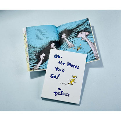 Graphic Image - "Oh The Places You'll Go" by Dr. Seuss Leather-Bound Book - Books