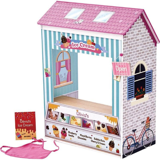 Teamson Kids - Olivia's Little World - Olivia's Classic Convertible Play House (4 in 1) - Dolls