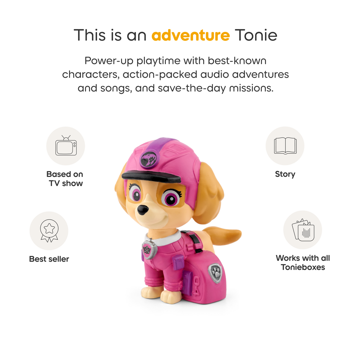 Tonies - PAW Patrol Jungle Pups: Skye Tonie - Electronics