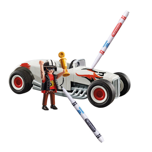 Playmobil - PLAYMOBIL Color: Hot Rod Playset - Preschool