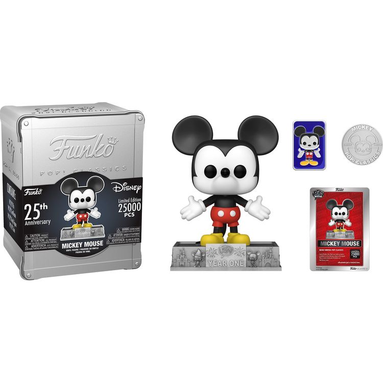 Funko - POP Classics: Disney- Mickey Mouse - World of Funko