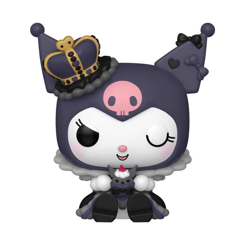 Funko - POP Sanrio: K/MM- Royal Kuromi w/ CH - World of Funko