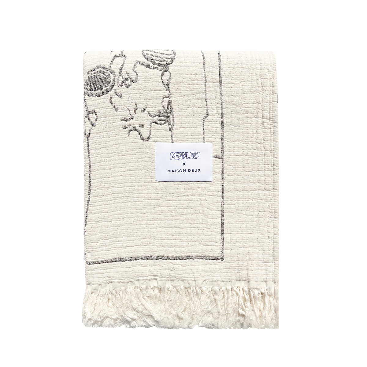 Maison Deux - Peanuts Blanket Comic Flightschool - Room Decor