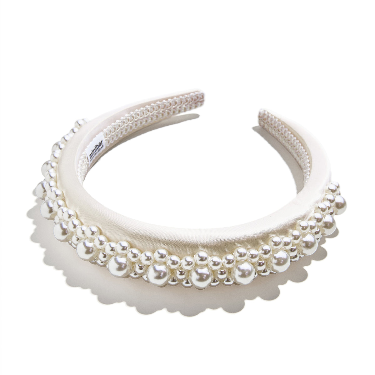 Minibar by BaubleBar - Pearl Headband - White - Trend Accessories