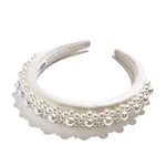 Minibar by BaubleBar - Pearl Headband - White - Trend Accessories