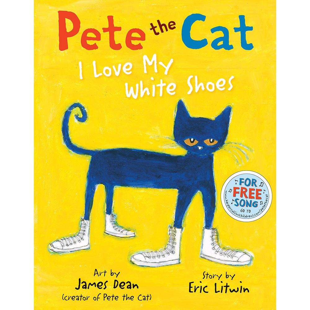 Harper Collins - Pete the Cat: I Love My White Shoes Book - Books
