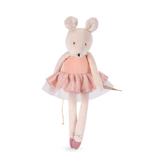 Moulin Roty - Pink Mouse Doll - The Little School of Dance - Plush
