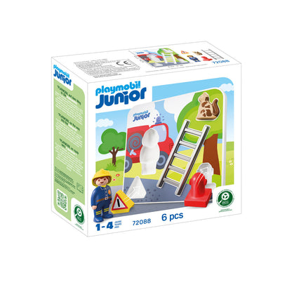 Playmobil - Playmobil Junior: Firefighter Puzzle - Preschool