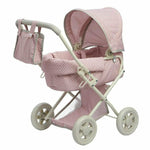 Teamson Kids - Polka Dots Princess Deluxe Baby Doll Stroller - Pink - Dolls