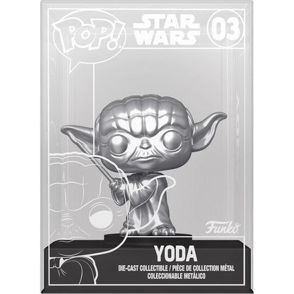 Funko - Pop! Die-Cast Yoda with Lightsaber - World of Funko
