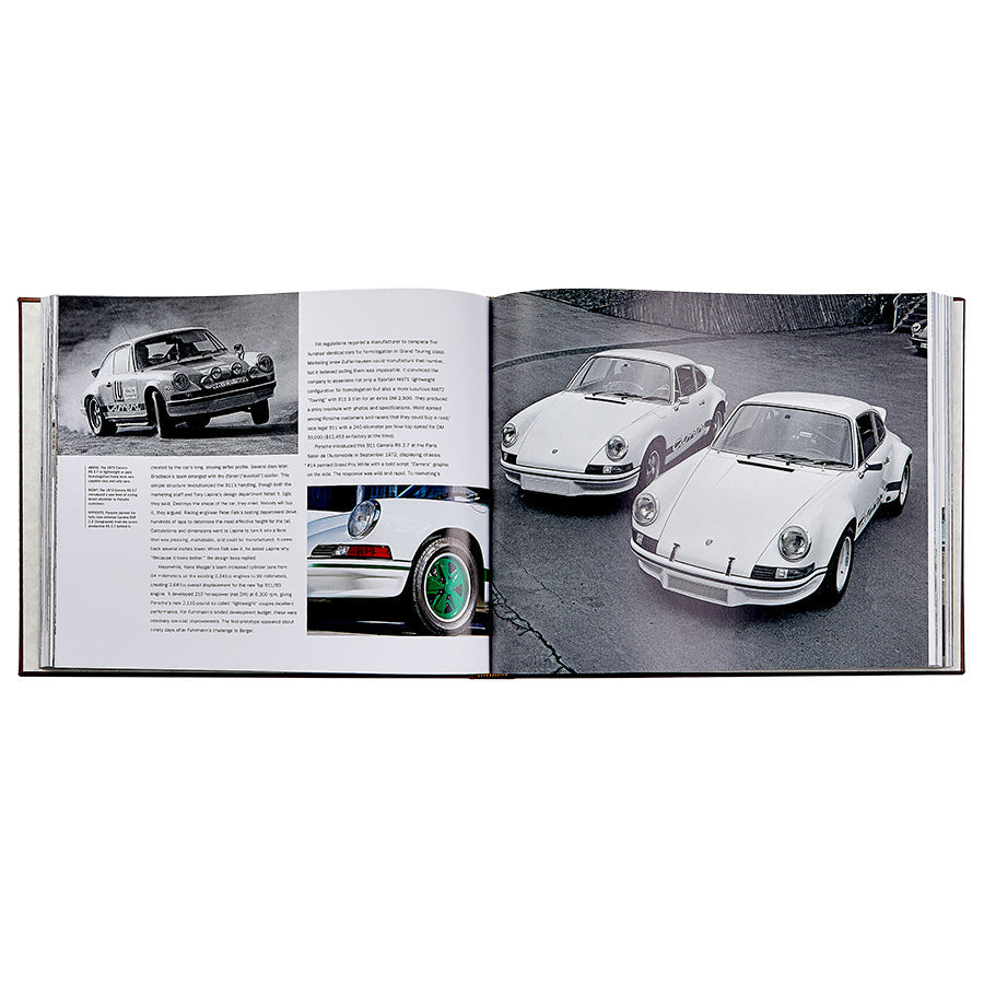 Graphic Image - Porsche 70 Years: There Is No Substitute Book Leather Edition - Books