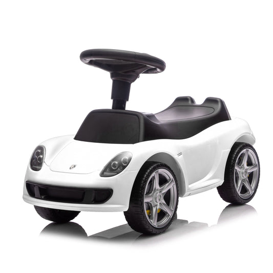 Freddo - Porsche 911 Carrera GT Foot-to-Floor Ride-On - White - Outdoor