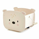 Tender Leaf Toys - Pull Along Bear Cart - Room Decor