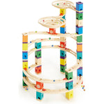 Hape - Quadrilla Cyclone Wooden Marble Run Blocks - STEM