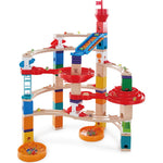 Hape - Quadrilla Super Spirals Wooden Marble Run Blocks - STEM