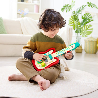Hape - Rainbow Rock Pixel Guitar - Preschool