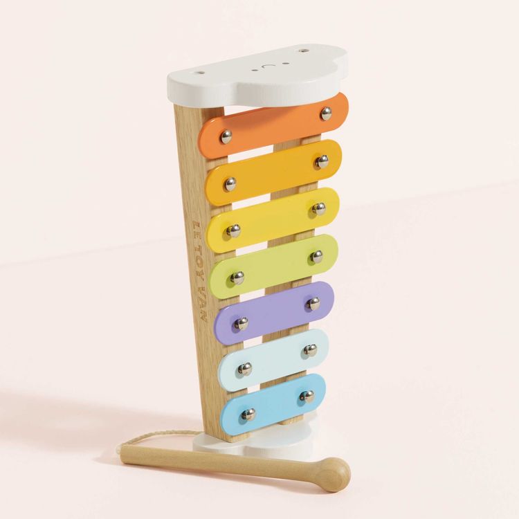Le Toy Van - Rainbow Wooden Xylophone - Music