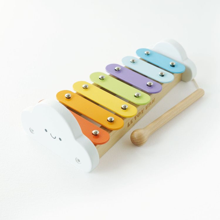 Le Toy Van - Rainbow Wooden Xylophone - Music