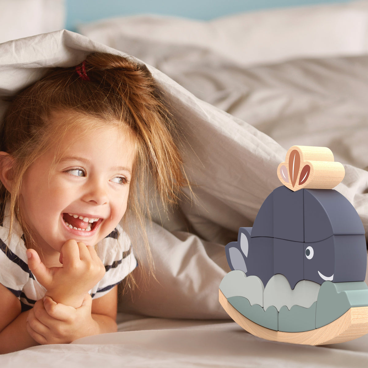 Speedy Monkey - Rocking Whale Stacker - Infants