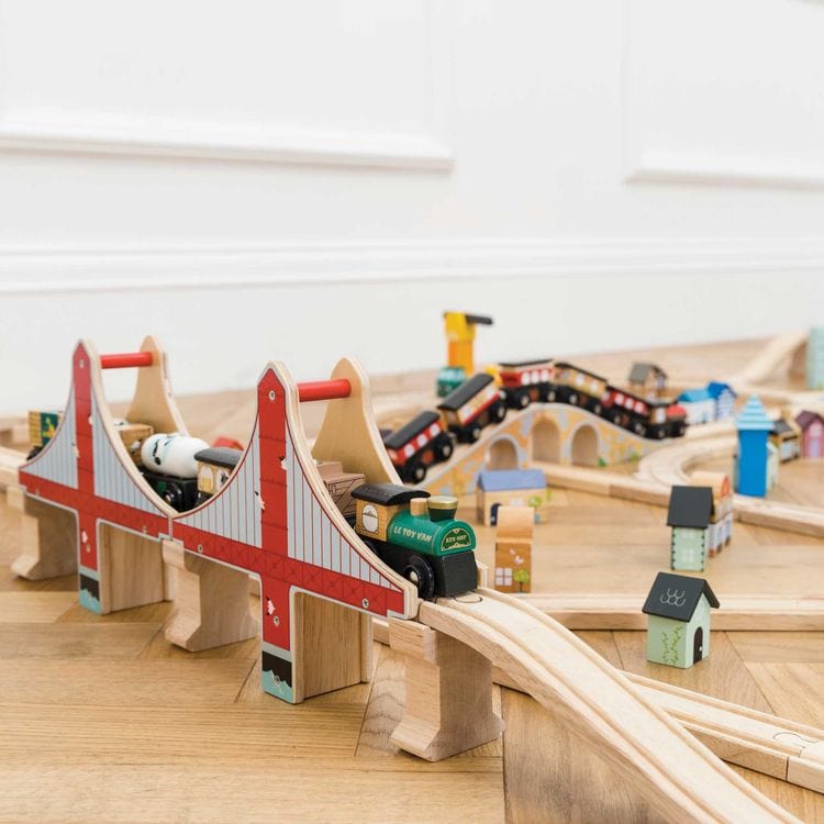 Le Toy Van - Royal Express Train Set - 180 Pieces - Preschool