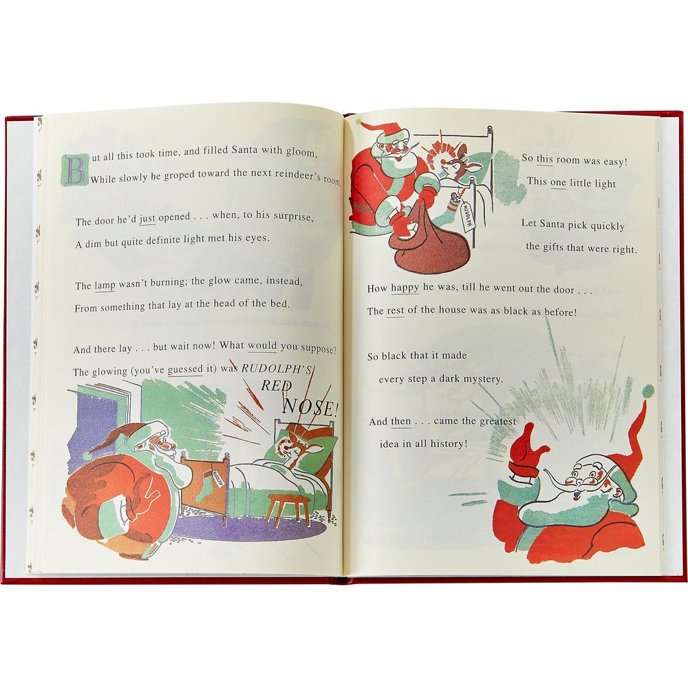 Graphic Image - Rudolph the Red Nosed Reindeer Book Leather Edition - Books