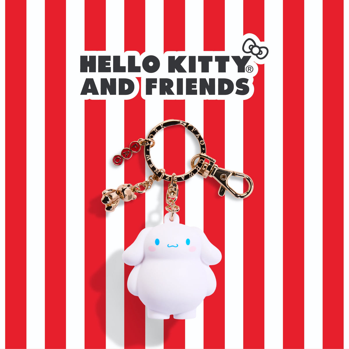 FAO Schwarz - Sanrio Cinnamoroll Vinyl Blob Bag Charm - Collectibles