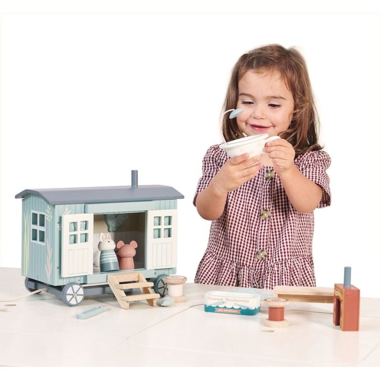 Tender Leaf Toys - Secret Meadow Shepherd's Hut - Preschool