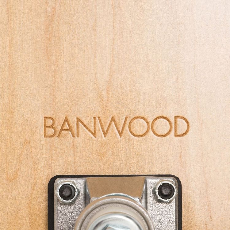 Banwood - Skateboard - Red Stripe - Outdoor