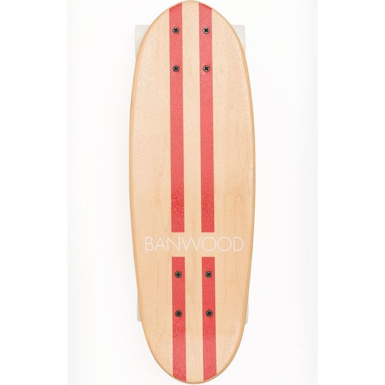 Banwood - Skateboard - Red Stripe - Outdoor