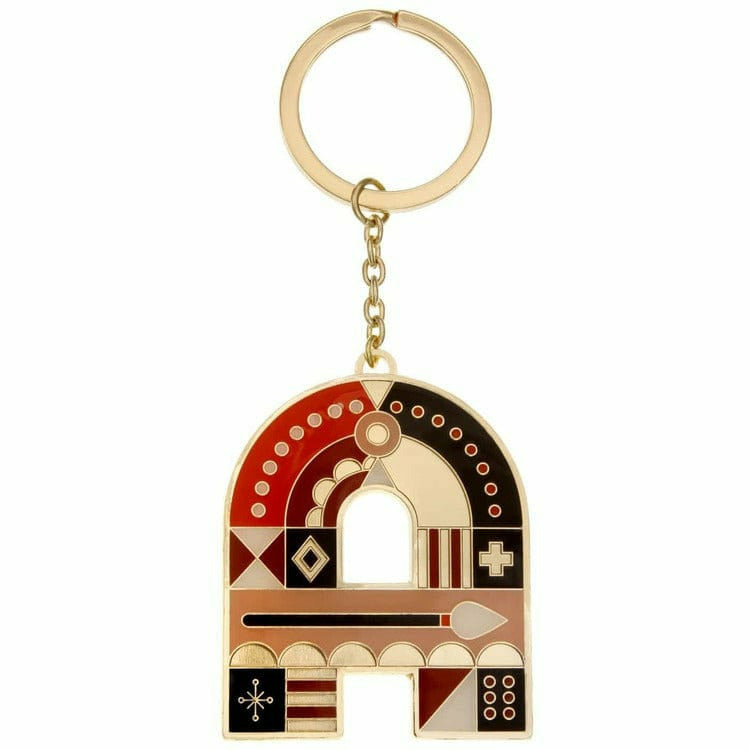 FAO Schwarz - Small Initial FAO Keychain - Letter A - Souvenirs
