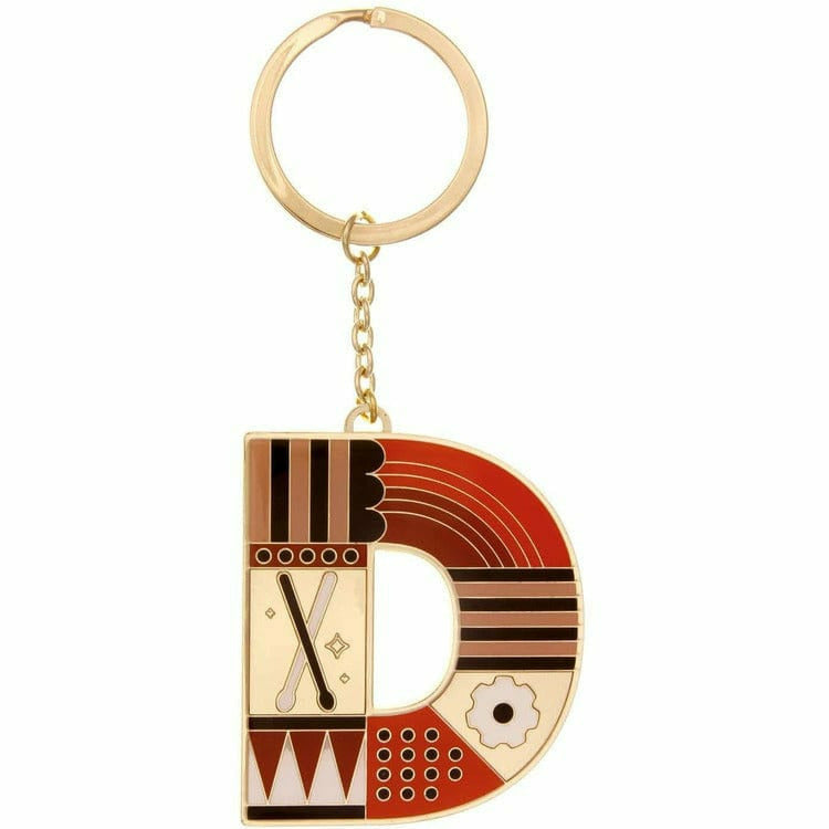 FAO Schwarz - Small Initial FAO Keychain - Letter D - Souvenirs