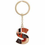 FAO Schwarz - Small Initial FAO Keychain - Letter S - Souvenirs